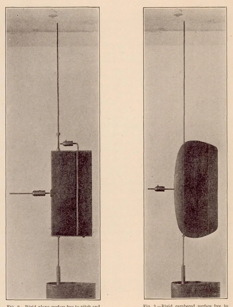 An illustration from A Study of Wing Flutter, 1929, leaf 10