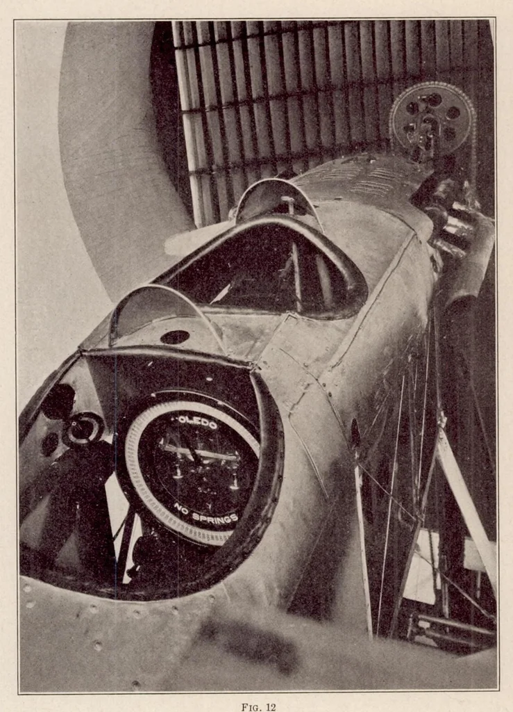 An illustration from The Twenty-Foot Propeller Research Tunnel of the National Advisory Committee for Aeronautics, 1929, leaf 14