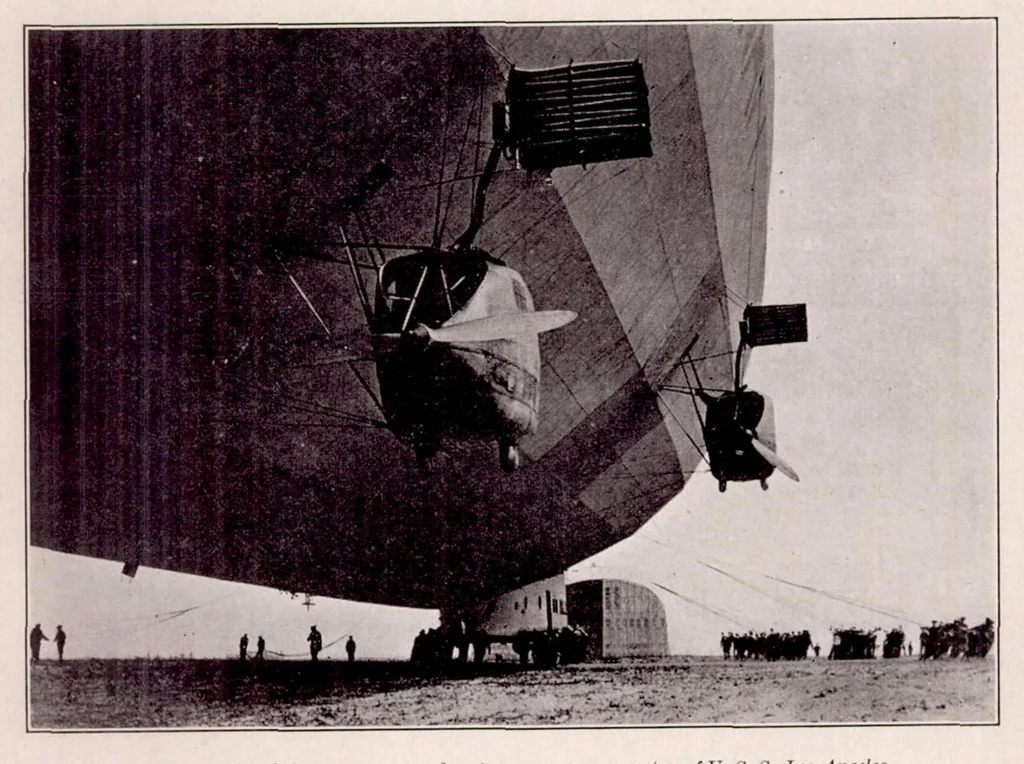 An illustration from Speed and Deceleration Trials of U.S.S. Los Angeles, 1930, leaf 10