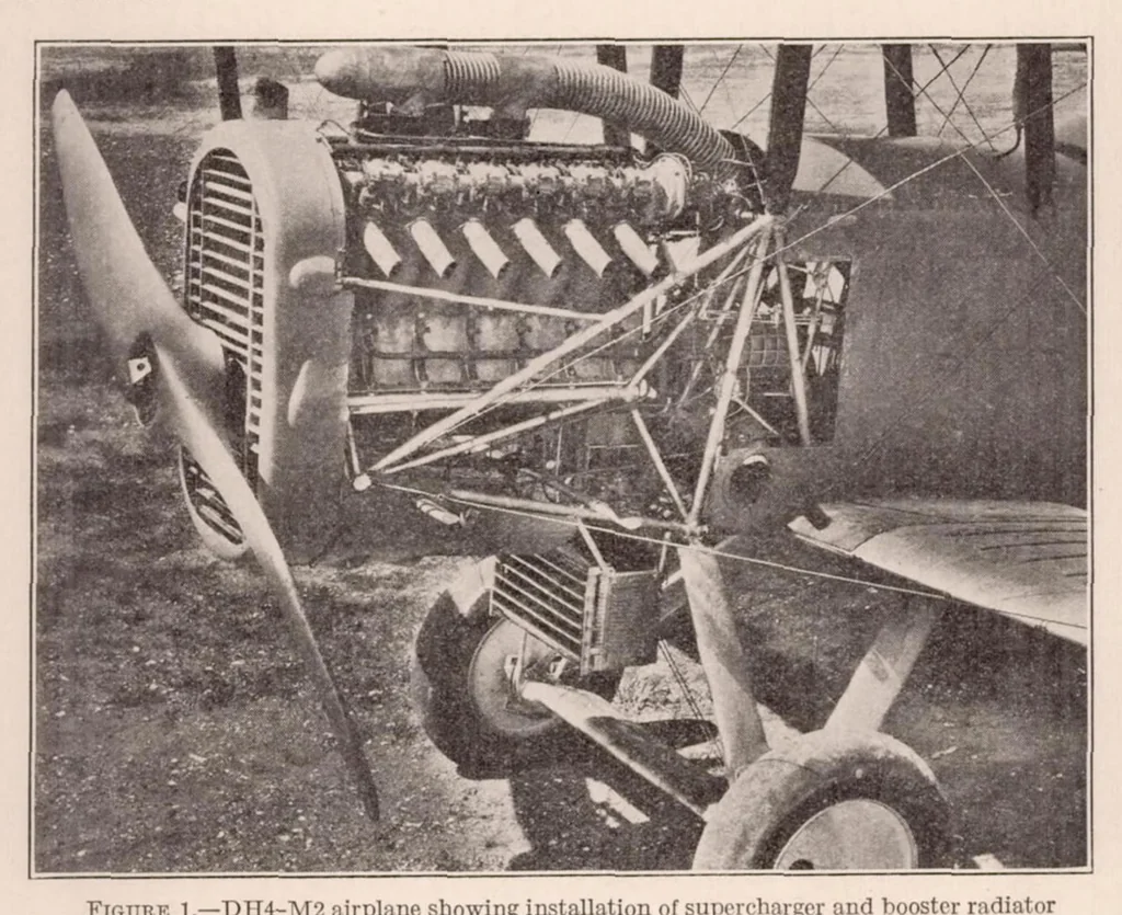 An illustration from The Effect of Supercharger Capacity on Engine and Airplane Performance, 1930, leaf 6