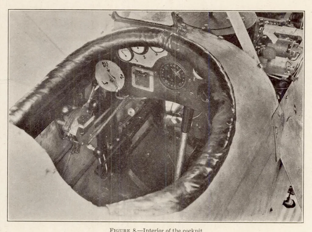 An illustration from Water Pressure Distribution on a Twin-Float Seaplane, 1930, leaf 9