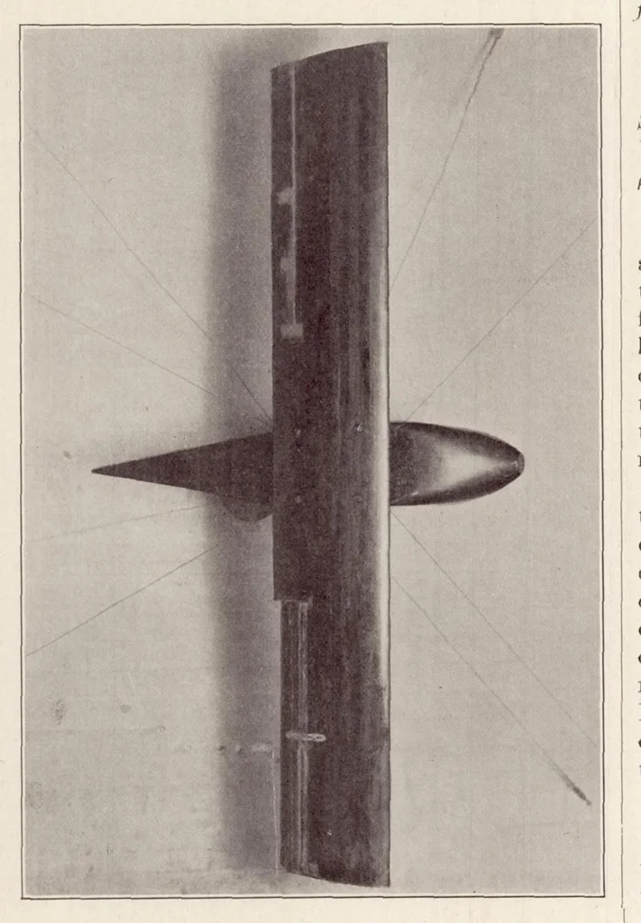 An illustration from Effect of Variation of Chord and Span of Ailerons on Rolling and Yawing Moments at Several Angles of Pitch, 1931, leaf 5