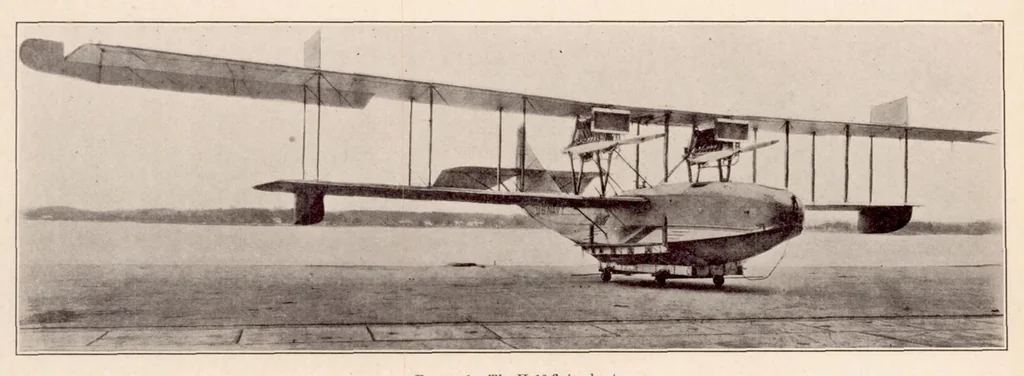 An illustration from Water Pressure Distribution on a Flying Boat Hull, 1931, leaf 5