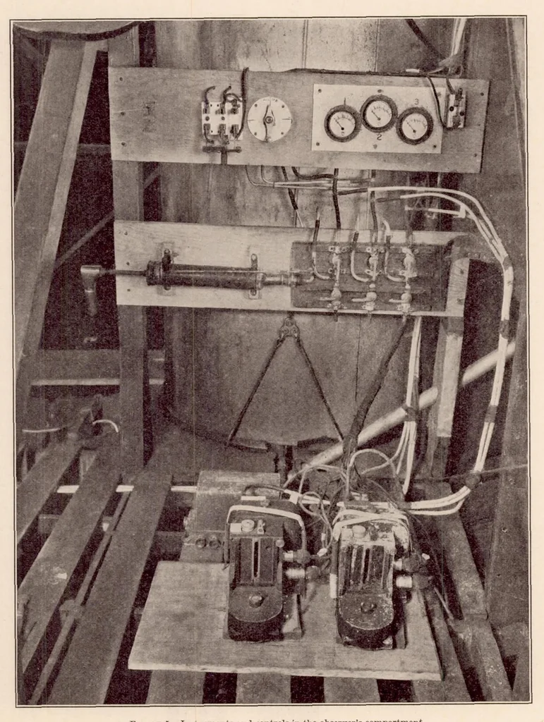 An illustration from Water Pressure Distribution on a Flying Boat Hull, 1931, leaf 7