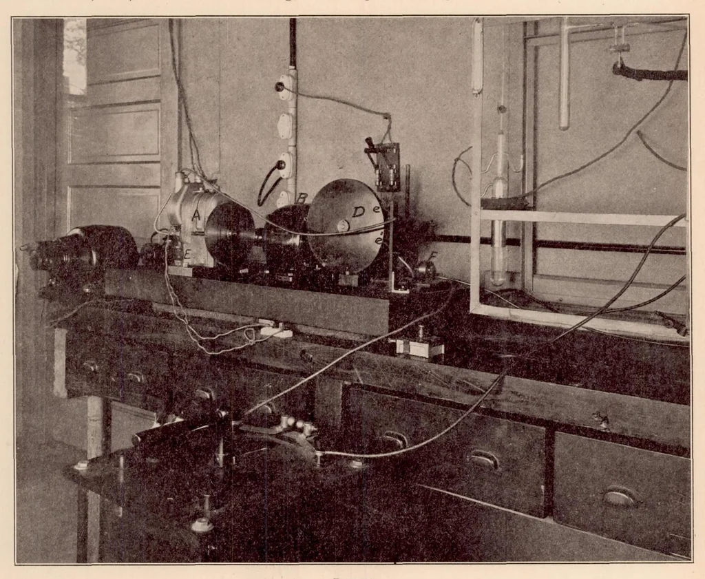 An illustration from An Investigation of the Effectiveness of Ignition Sparks, 1931, leaf 9
