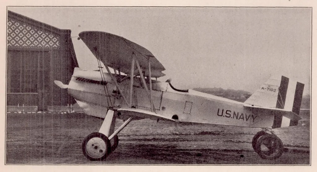 An illustration from Maneuverability Investigation of the F6C-3 Airplane with Special Flight Instruments, 1932, leaf 8