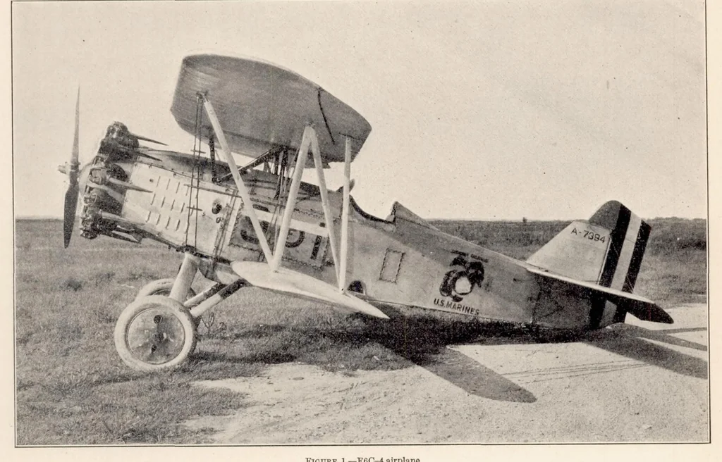 An illustration from Maneuverability Investigation of an F6C-4 Fighting Airplane, 1932, leaf 5