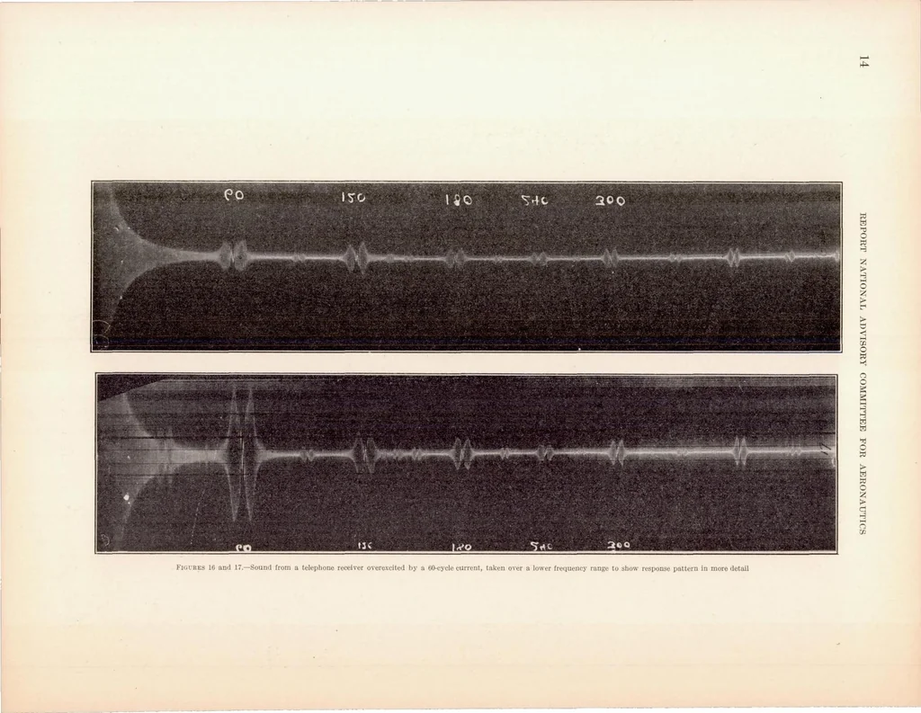 An illustration from A New Principle of Sound Frequency Analysis, 1932, leaf 15