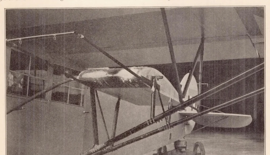 An illustration from Ice Prevention on Aircraft by Means of Engine Exhaust Heat and a Technical Study of Heat Transmission from a Clark Y Airfoil, 1933, leaf 22