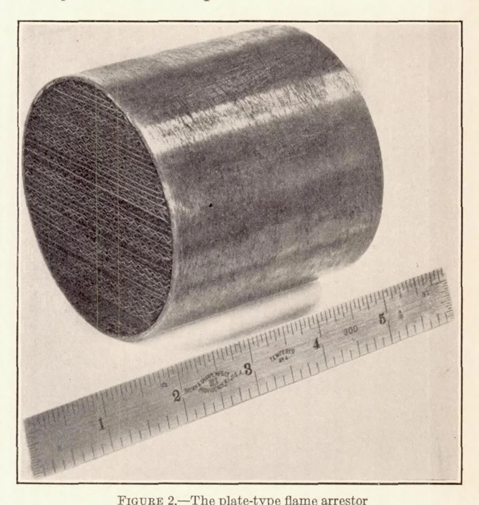 An illustration from The Elimination of Fire Hazard Due to Back Fires, 1933, leaf 5