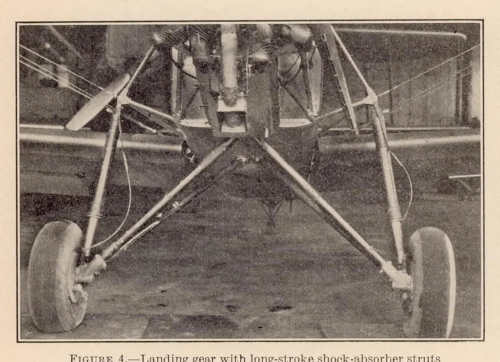 An illustration from Preliminary Investigation of Modifications to Conventional Airplanes to Give Nonstalling and Short-Landing Characteristics, 1933, leaf 10