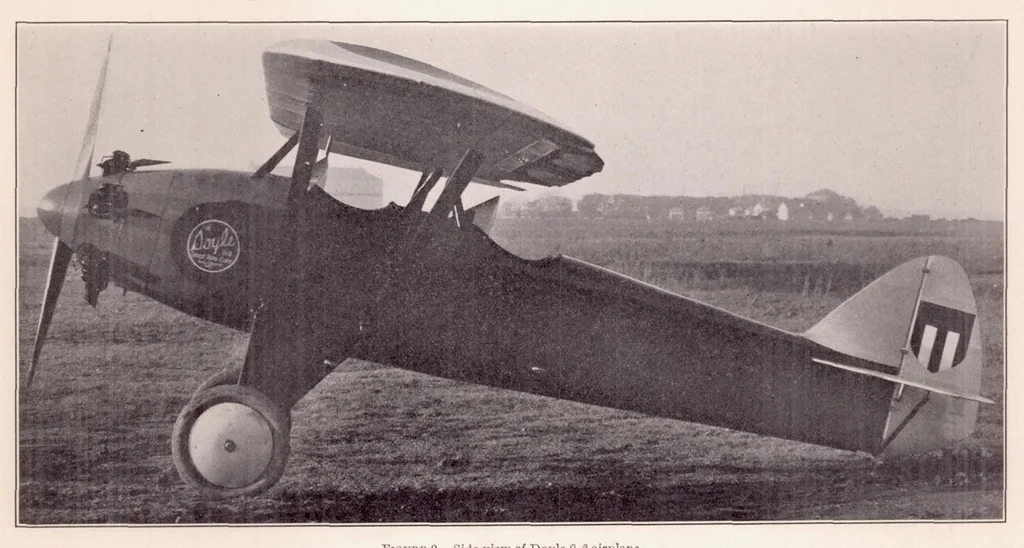 An illustration from A Comparison Between the Theoretical and Measured Longitudinal Stability Characteristics of an Airplane, 1934, leaf 8