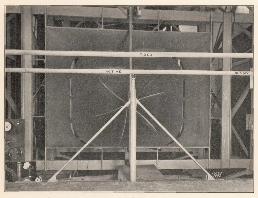 An illustration from The Interference Between Struts in Various Combinations, 1934, leaf 5