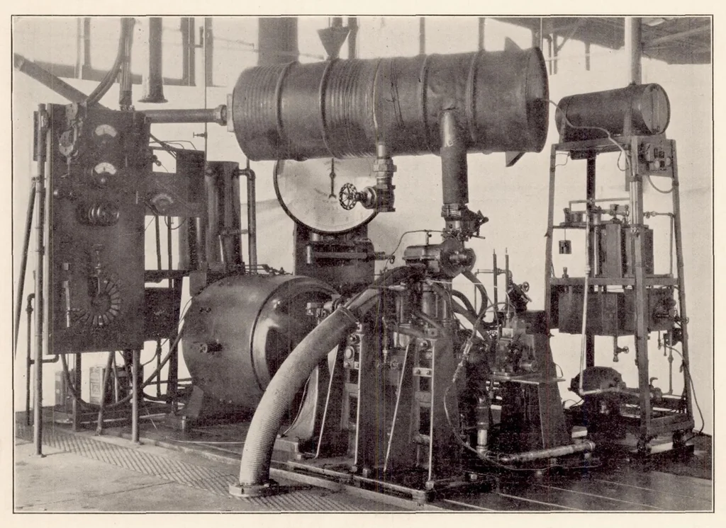 An illustration from Performance of a Fuel-Injection Spark-Ignition Engine Using a Hydrogenated Safety Fuel, 1934, leaf 5