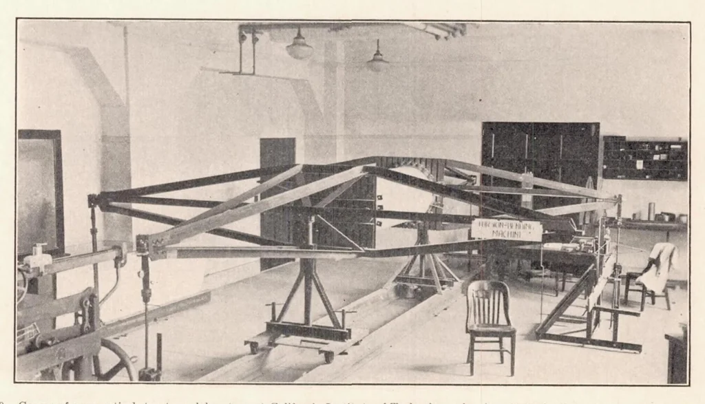 An illustration from Stability of Thin-Walled Tubes Under Torsion, 1935, leaf 11