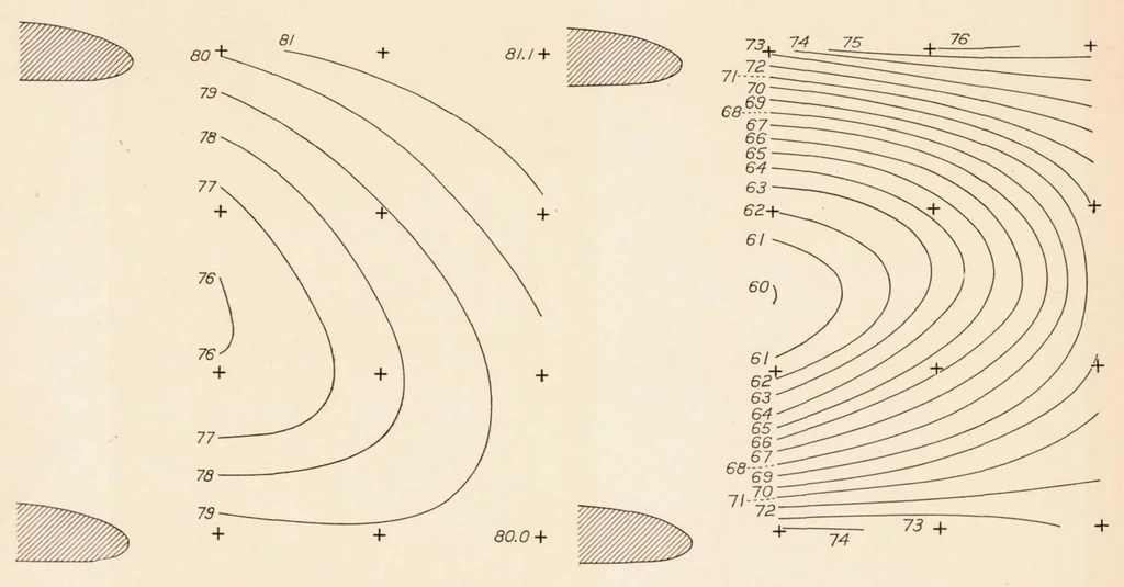 An illustration from Tests of Nacelle-Propeller Combinations in Various Positions with Reference to Wings V : Clark Y Biplane Cellule - NACA Cowled Nacelle - Tractor Propeller, 1935, leaf 11