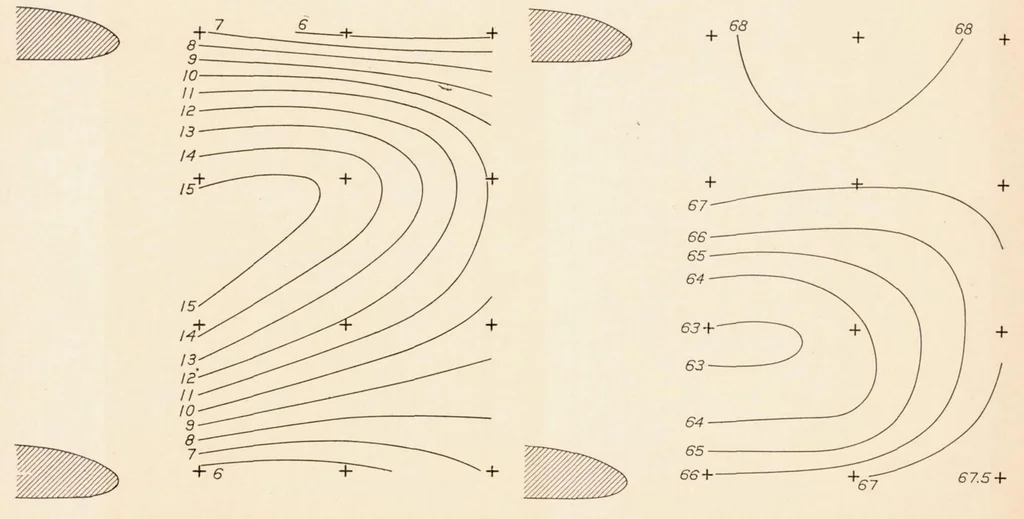 An illustration from Tests of Nacelle-Propeller Combinations in Various Positions with Reference to Wings V : Clark Y Biplane Cellule - NACA Cowled Nacelle - Tractor Propeller, 1935, leaf 11