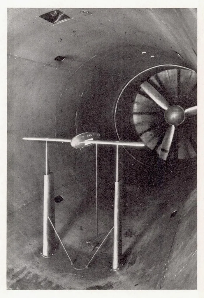 An illustration from Interference of Wing and Fuselage from Tests of 209 Combinations in the NACA Variable-Density Tunnel, 1936, leaf 6