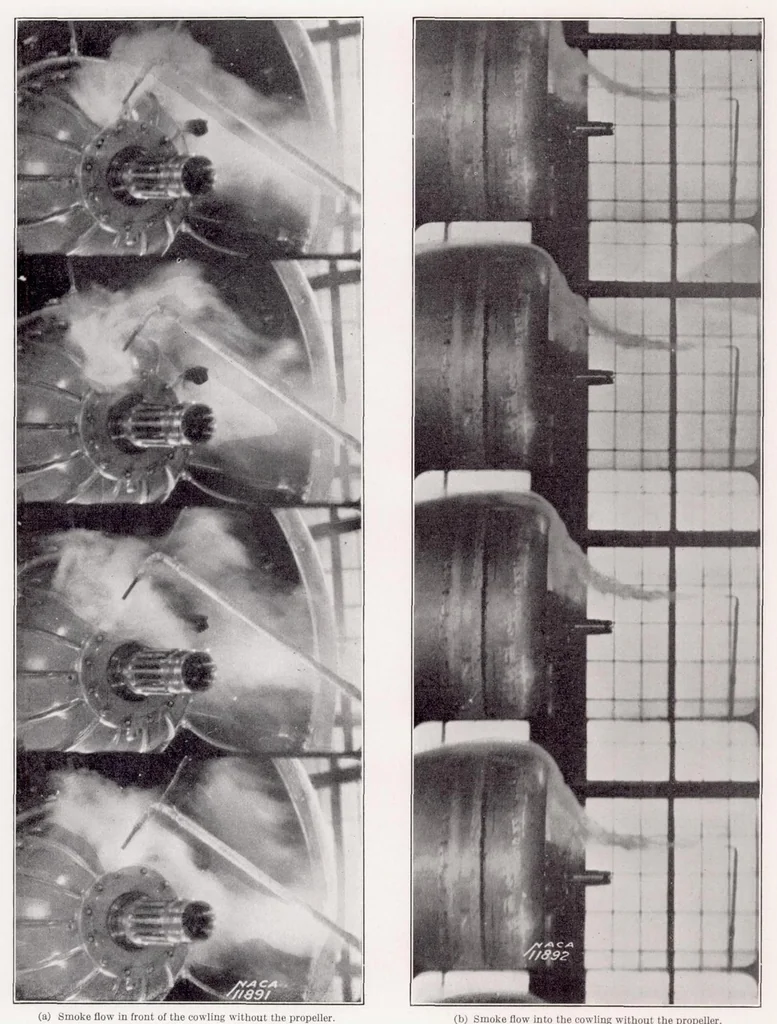 An illustration from Full-Scale Tests of NACA Cowlings, 1937, leaf 22