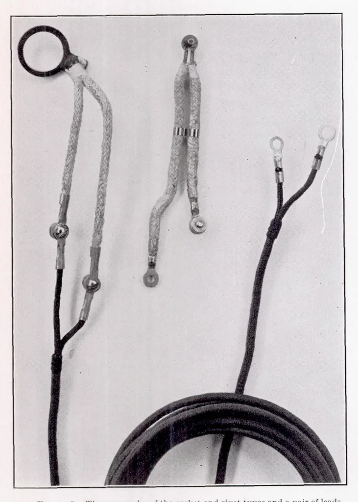 An illustration from Electrical Thermometers for Aircraft, 1937, leaf 6