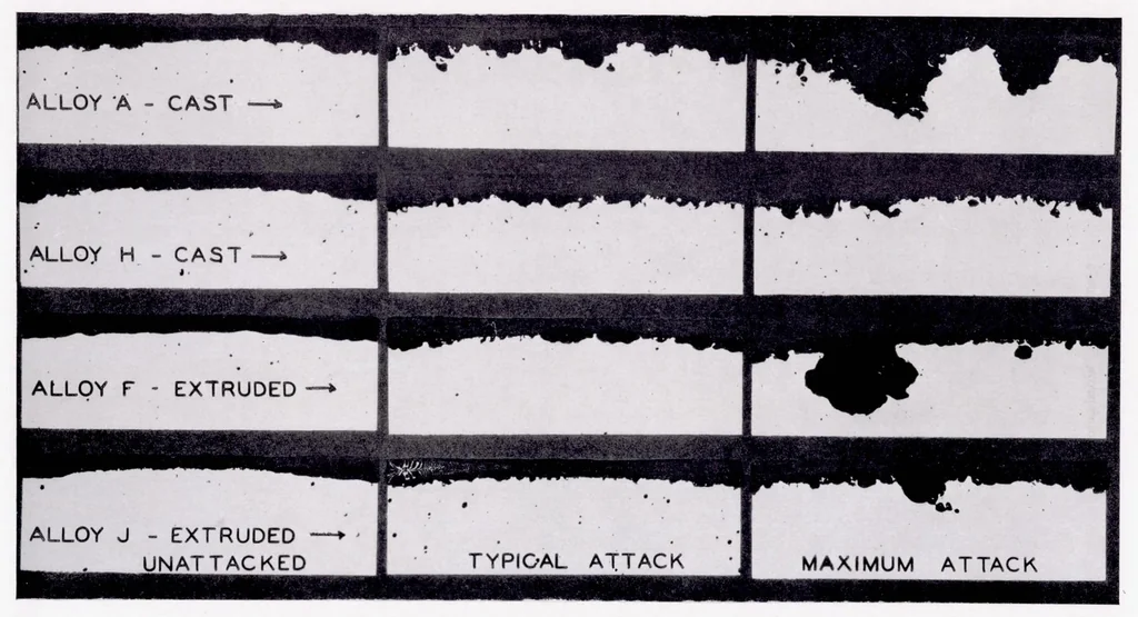 An illustration from The Effect of Continuous Weathering on Light Metal Alloys Used in Aircraft, 1939, leaf 24