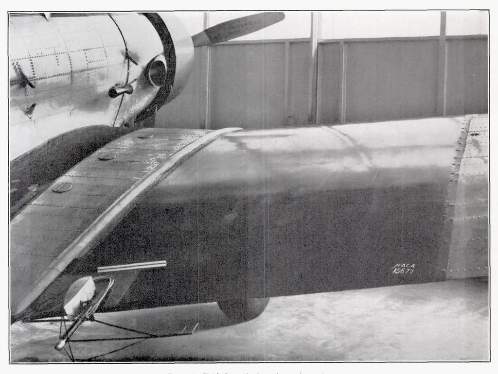 An illustration from Determination of the Profile Drag of an Airplane Wing in Flight at High Reynolds Numbers, 1939, leaf 5