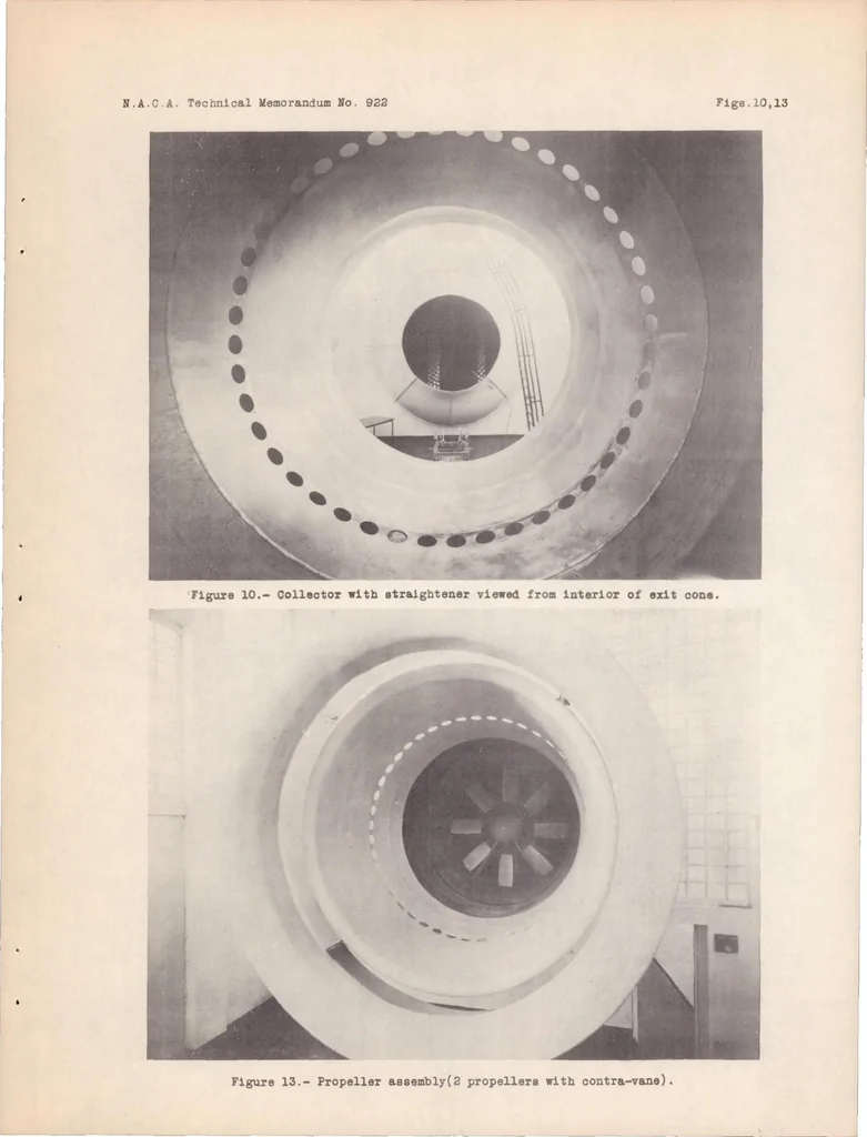 An illustration from The Breda Wind Tunnel, 1939, leaf 13