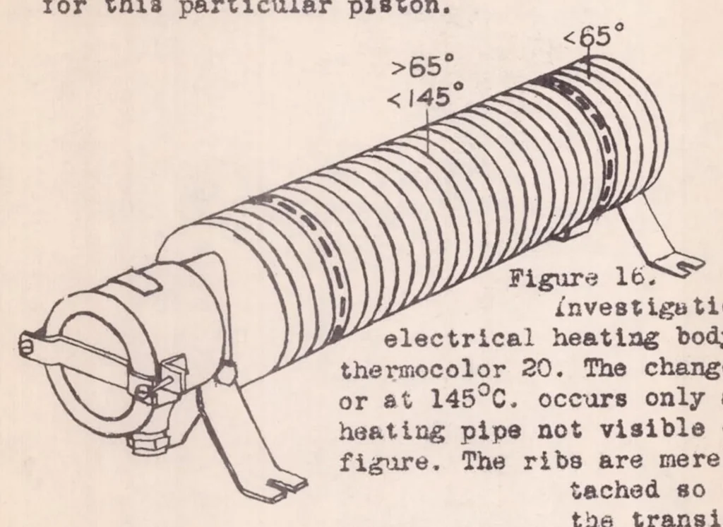 An illustration from Temperature-indicating Paints, 1939, leaf 18