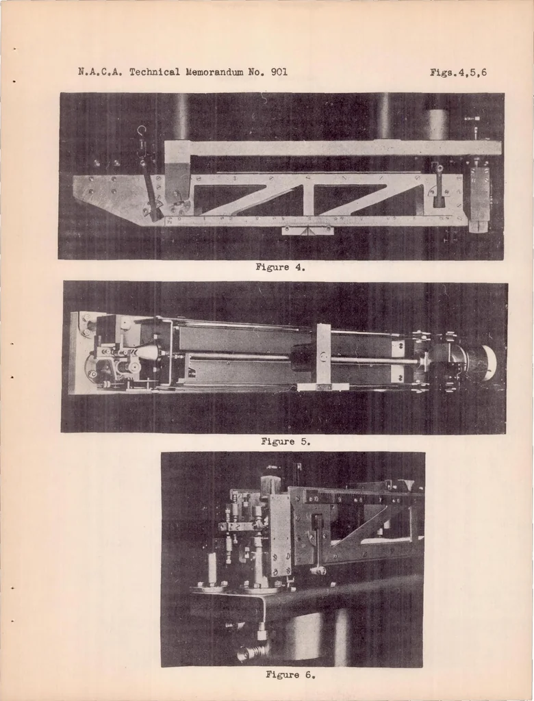 An illustration from Investigations and Experiments in the Guidonia Wind Tunnel, 1939, leaf 23