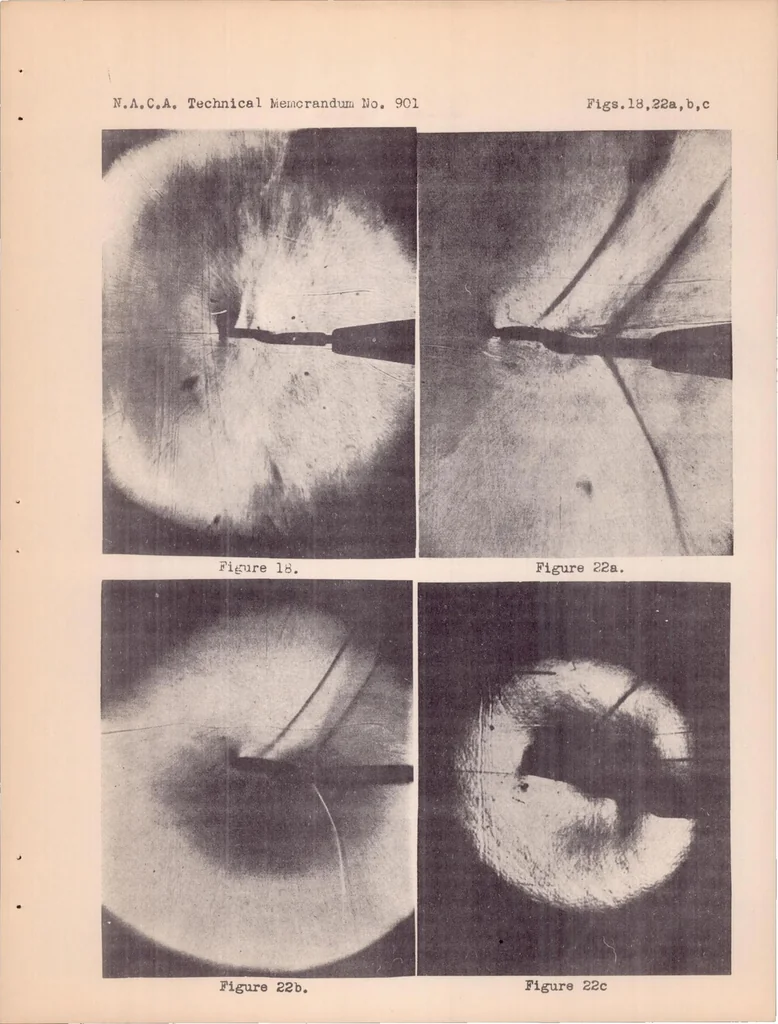 An illustration from Investigations and Experiments in the Guidonia Wind Tunnel, 1939, leaf 26