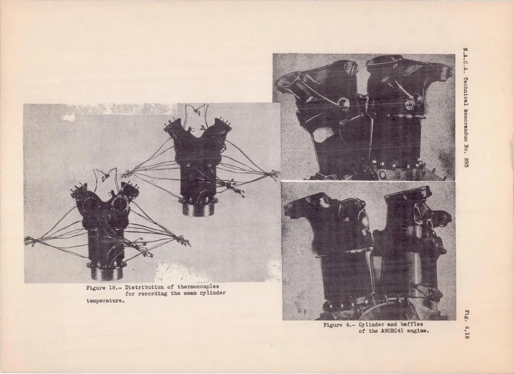 An illustration from The Power of Aircraft Engines at Altitude, 1939, leaf 34