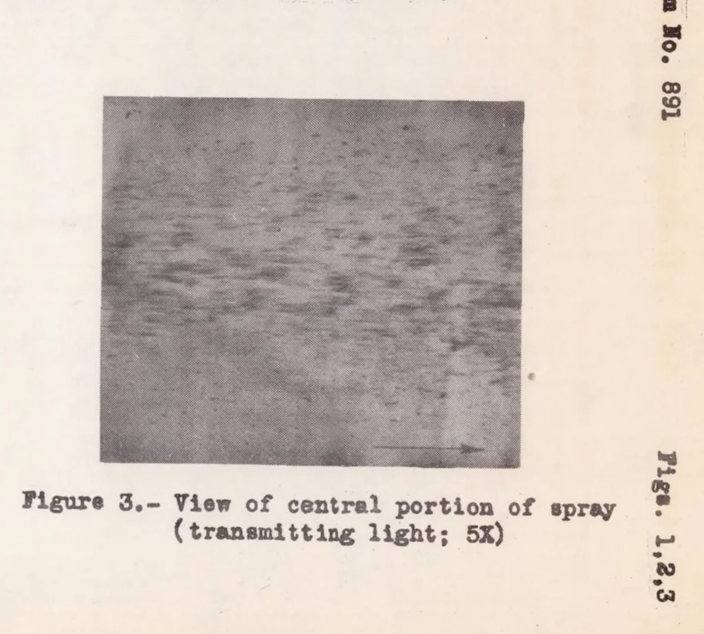 An illustration from Theoretical and Experimental Study of Ignition Lag and Engine Knock, 1939, leaf 30