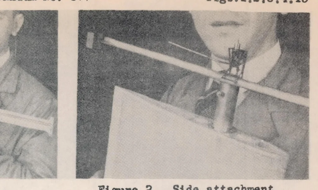 An illustration from Wind-tunnel Investigations on Flexural-torsional Wing Flutter, 1938, leaf 14