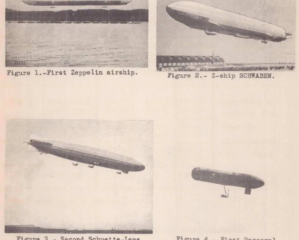 An illustration from The Present Status of Airship Construction, Especially of Airship-framing Construction, 1938, leaf 31