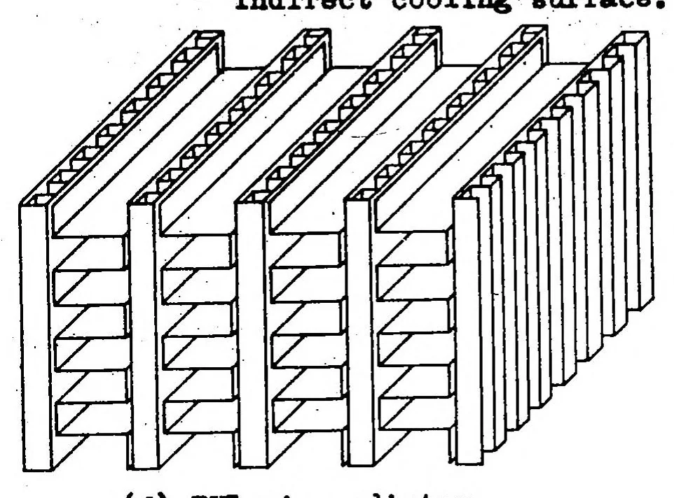 An illustration from The conversion of energy in a radiator, 1938, leaf 15