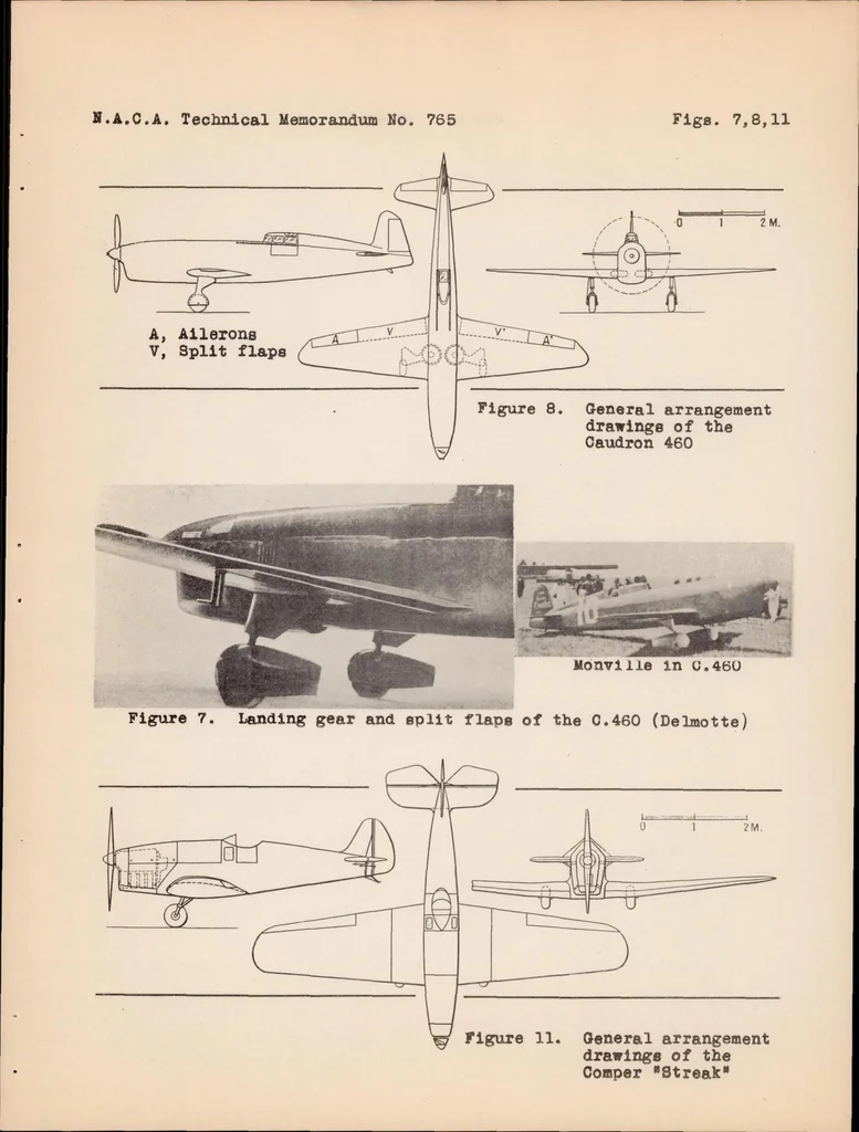 An illustration from The 1934 Contest for the Deutsch De La Meurthe Trophy, 1935, leaf 46
