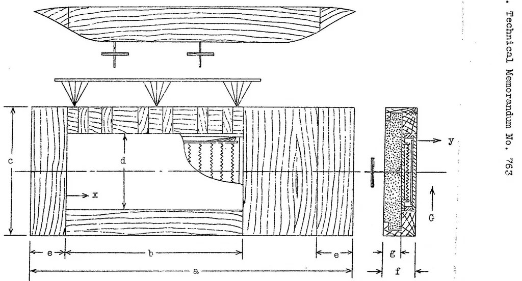 An illustration from The heat transfer of cooling fins on moving air, 1935, leaf 31