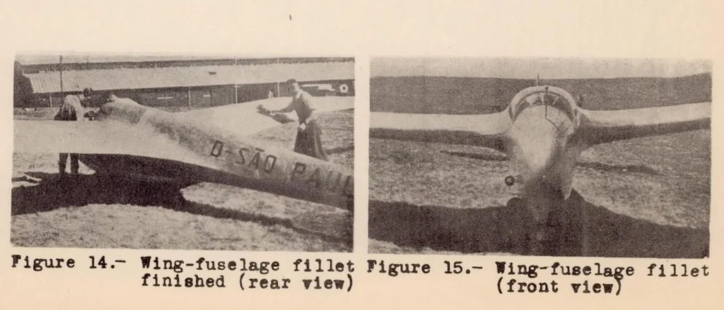 An illustration from Effect of Aerodynamic Design on Glider Performance, 1935, leaf 16