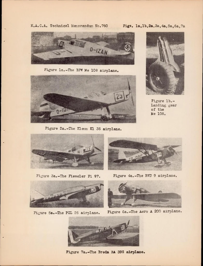 An illustration from Technical Aspects of the 1934 International Touring Competition (rundflug), 1934, leaf 25