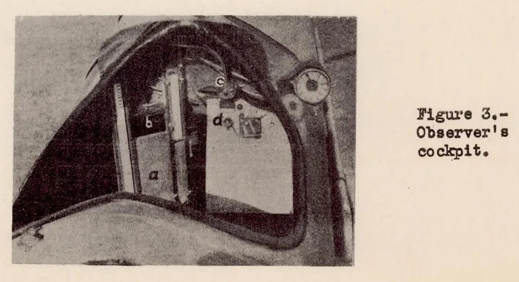 An illustration from Investigation of Boundary Layers on an Airplane Wing in Free Flight, 1934, leaf 11