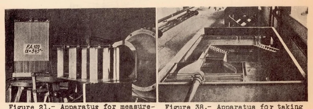 An illustration from Guide Vanes for Deflecting Fluid Currents with Small Loss of Energy, 1933, leaf 35