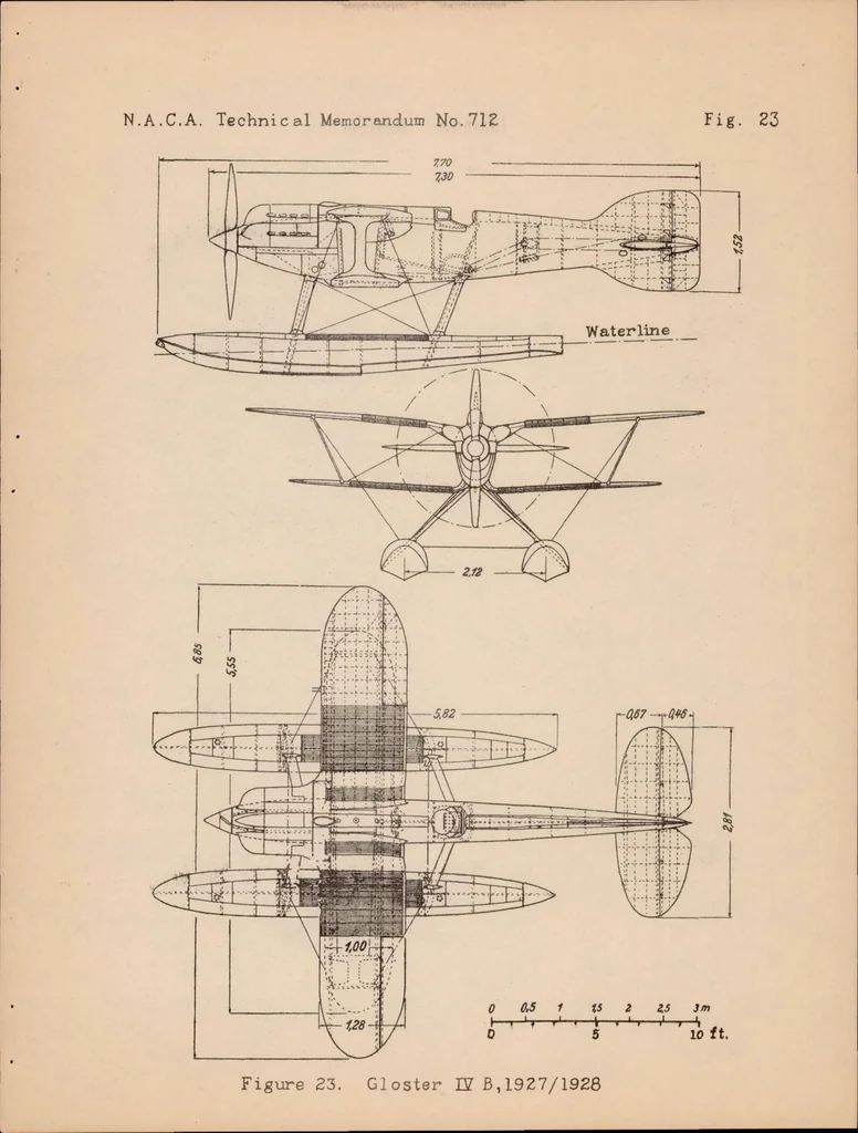 An illustration from The Schneider Trophy Contest, 1933, leaf 42