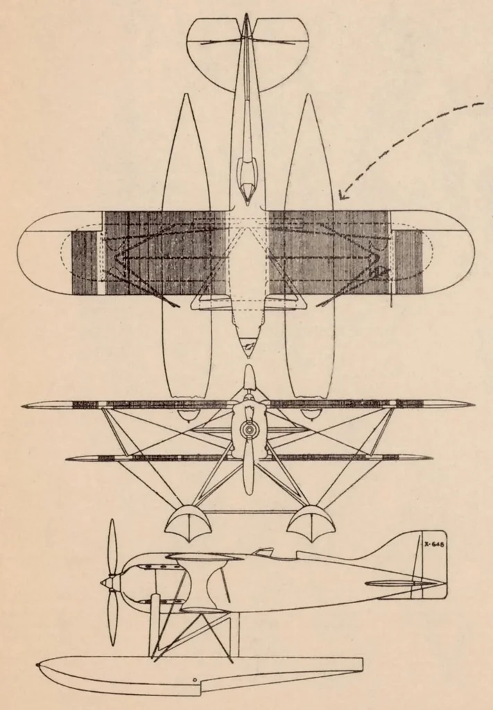 An illustration from The Schneider Trophy Contest, 1933, leaf 43