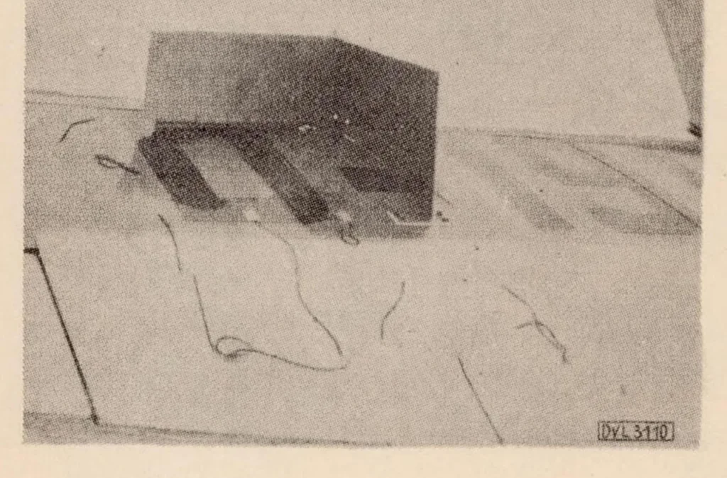 An illustration from The D.V.L. Gliding-angle Control : W. Hubner Design, 1933, leaf 10