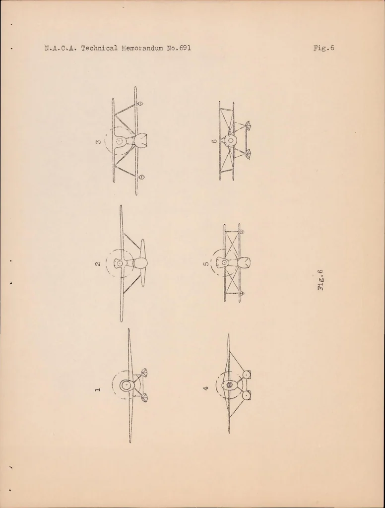 An illustration from Some Ideas on Racing Seaplanes, 1932, leaf 29