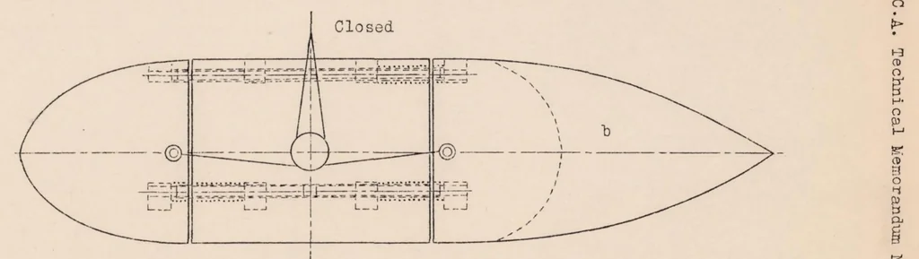 An illustration from Further Flight Tests on the Effectiveness of Handley Page Automatic Control Slots, 1932, leaf 16
