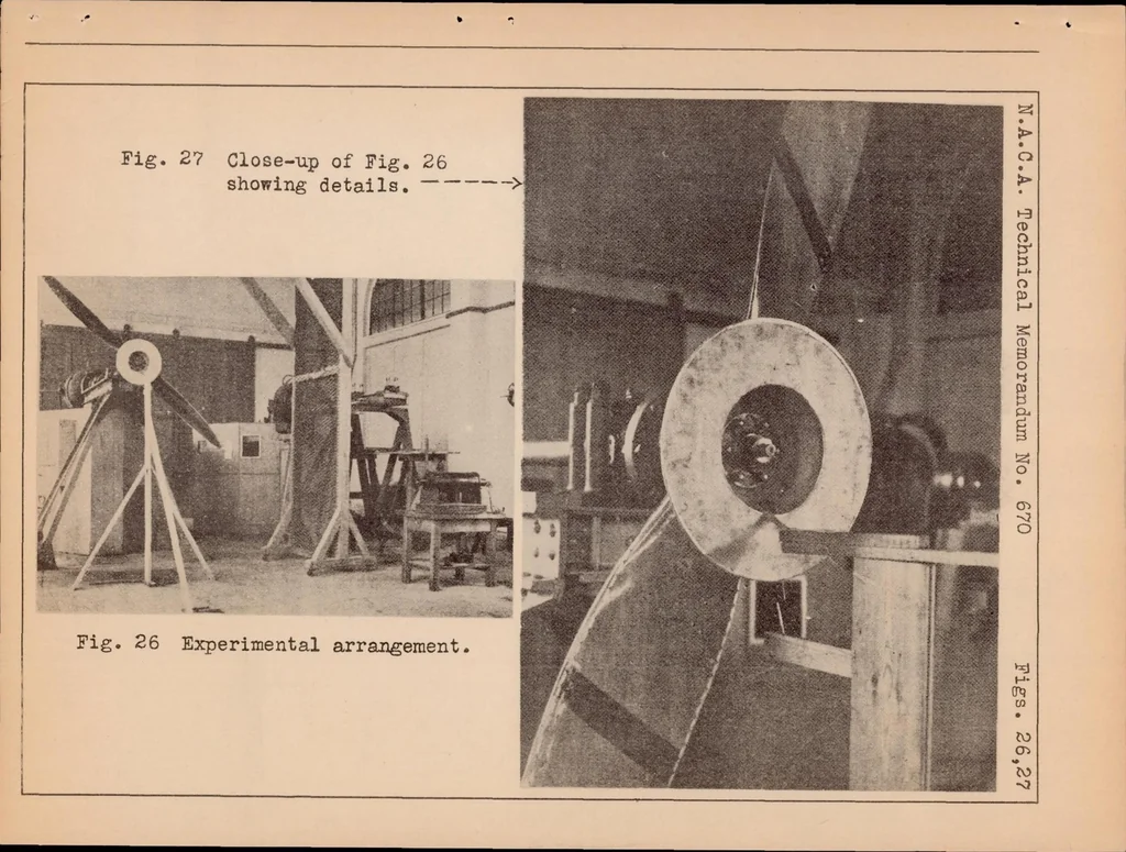 An illustration from Determination of Stresses and Deformations of Aircraft Propellers, 1932, leaf 29