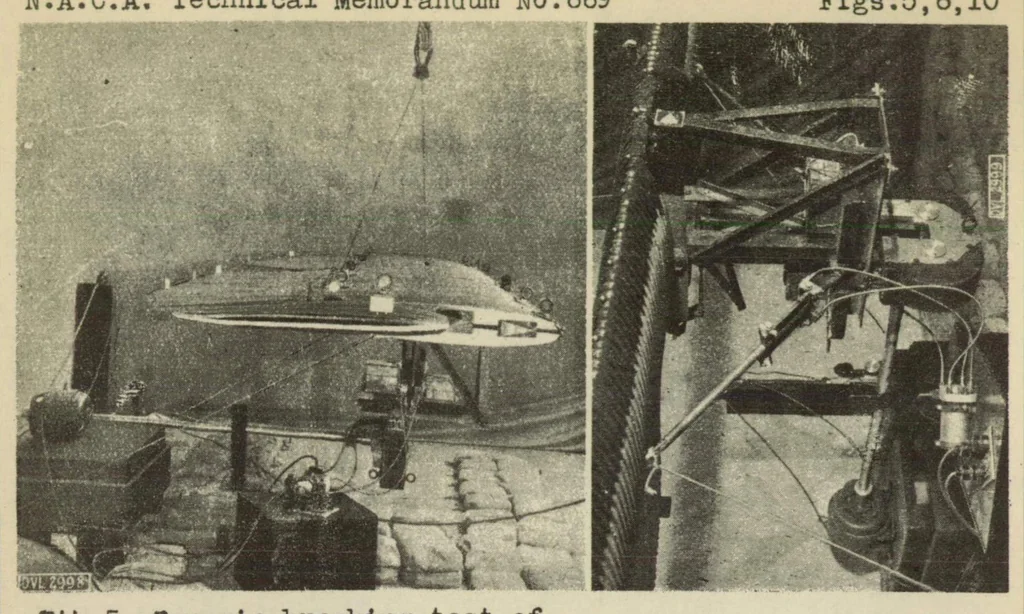 An illustration from The German Investigation of the Accident at Meopham (England), 1932, leaf 34