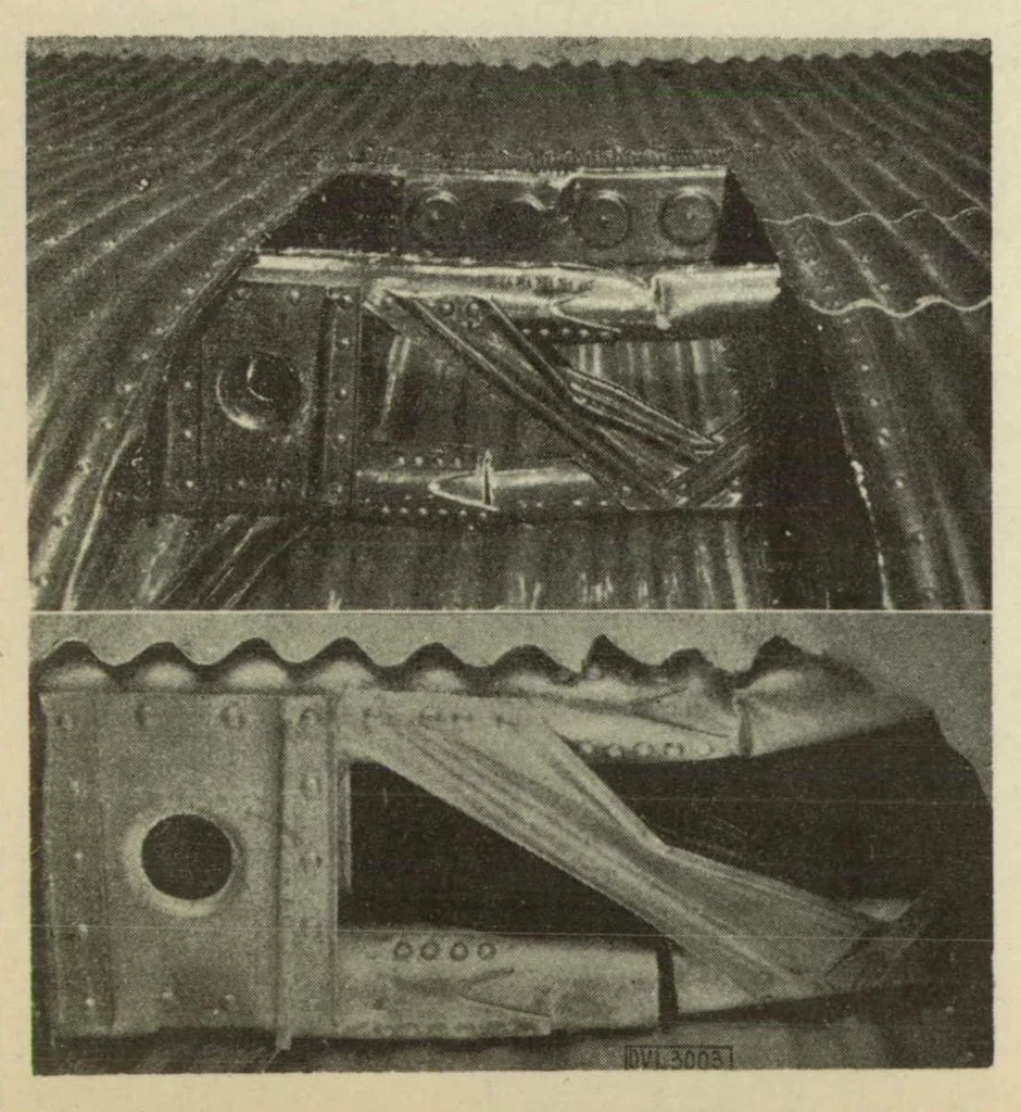 An illustration from The German Investigation of the Accident at Meopham (England), 1932, leaf 34