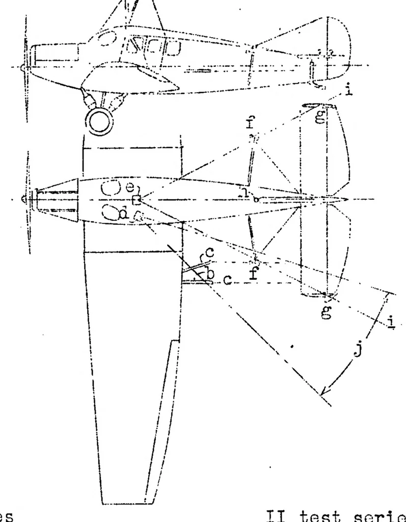 An illustration from The German Investigation of the Accident at Meopham (England), 1932, leaf 37